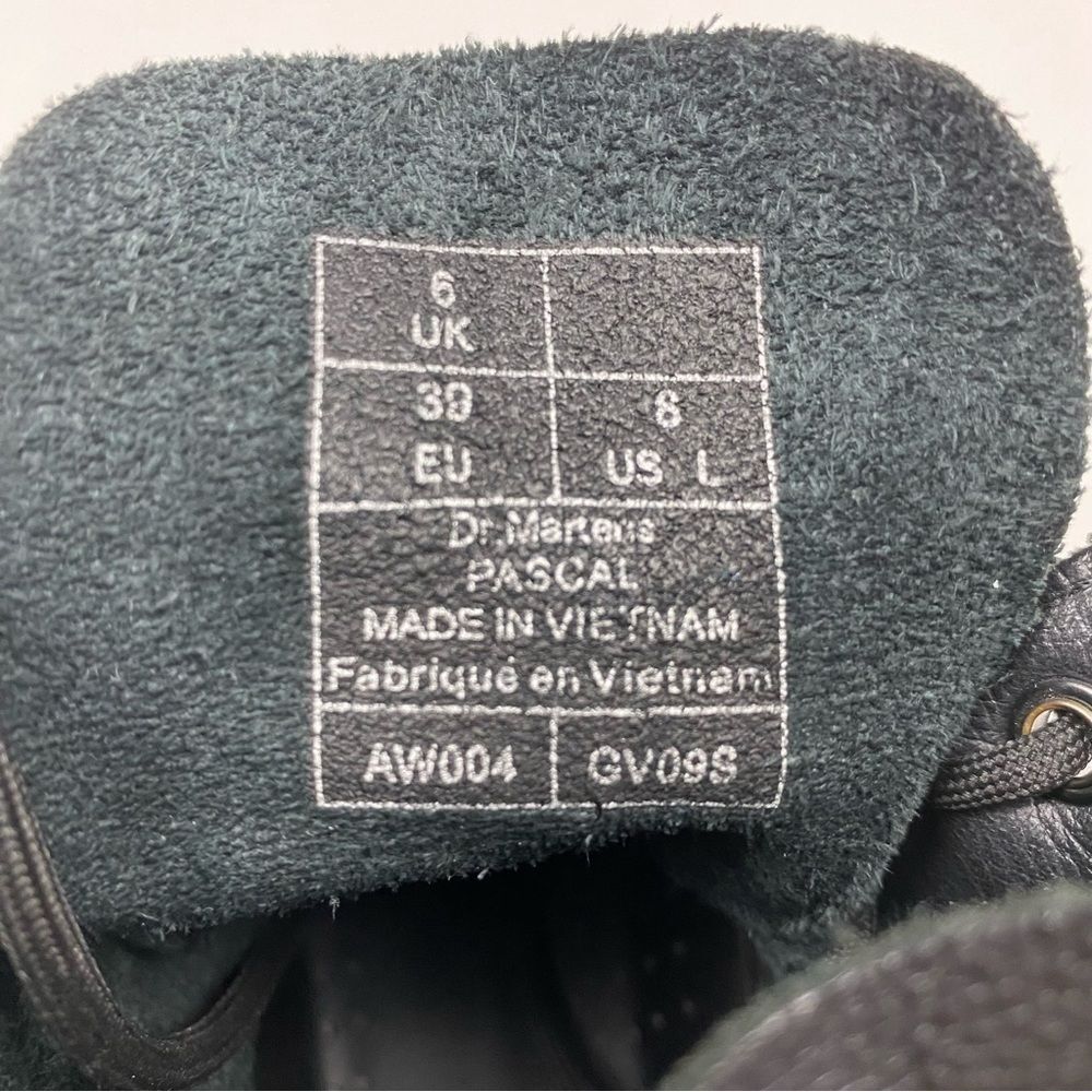 Dr. Martens 1460 Pascal Leather Combat Boots - Picture 14 of 15